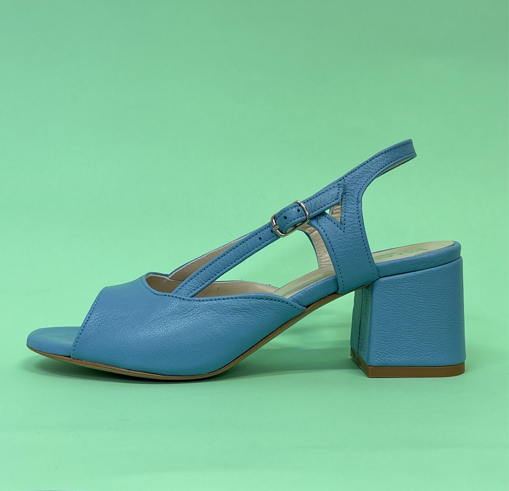 DOUBLE WAY CELESTE - tacco 5 cm