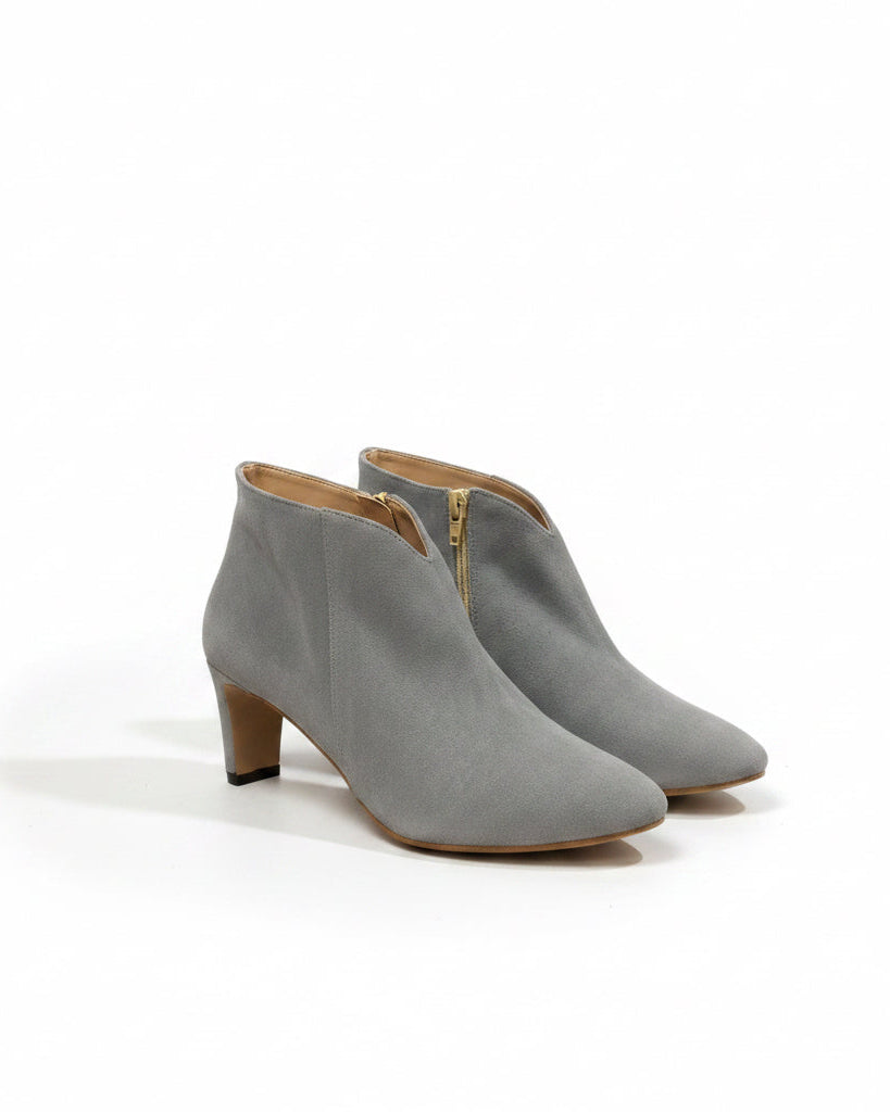 New Mina Booties - Celeste polvere