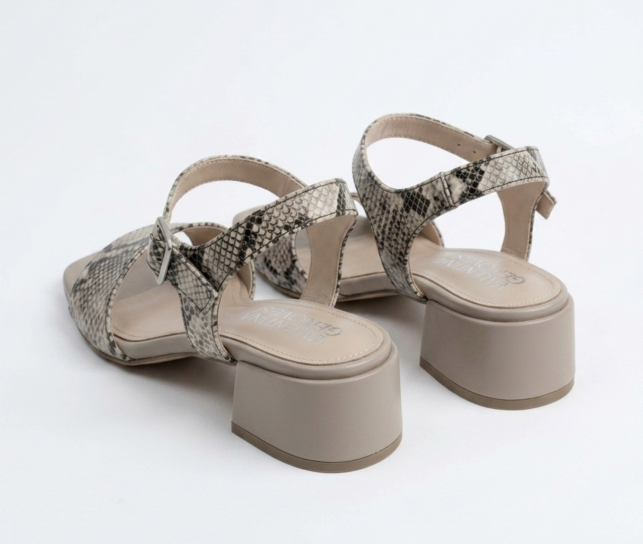 Sandalo Savana - Pitonato/Beige