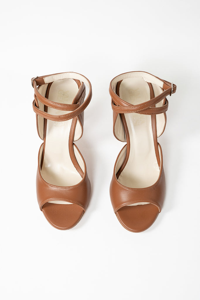 Statement Sandal Cuoio