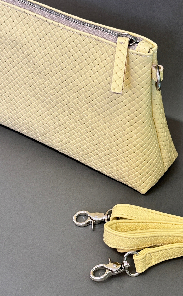 Pochette - Treccia giallo burro