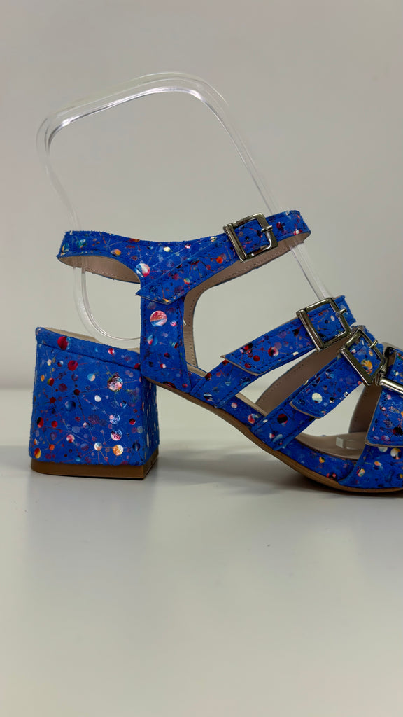 8 FIBBIE - LMT ED BLU STAMPA COLORI