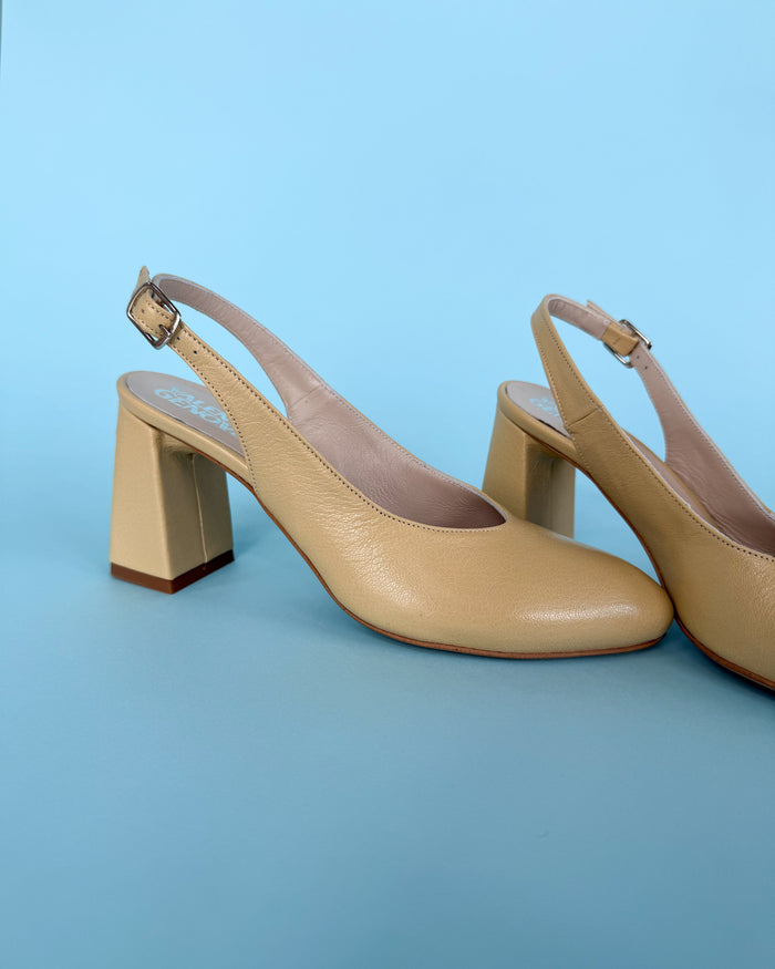 Slingback - Giallo Burro