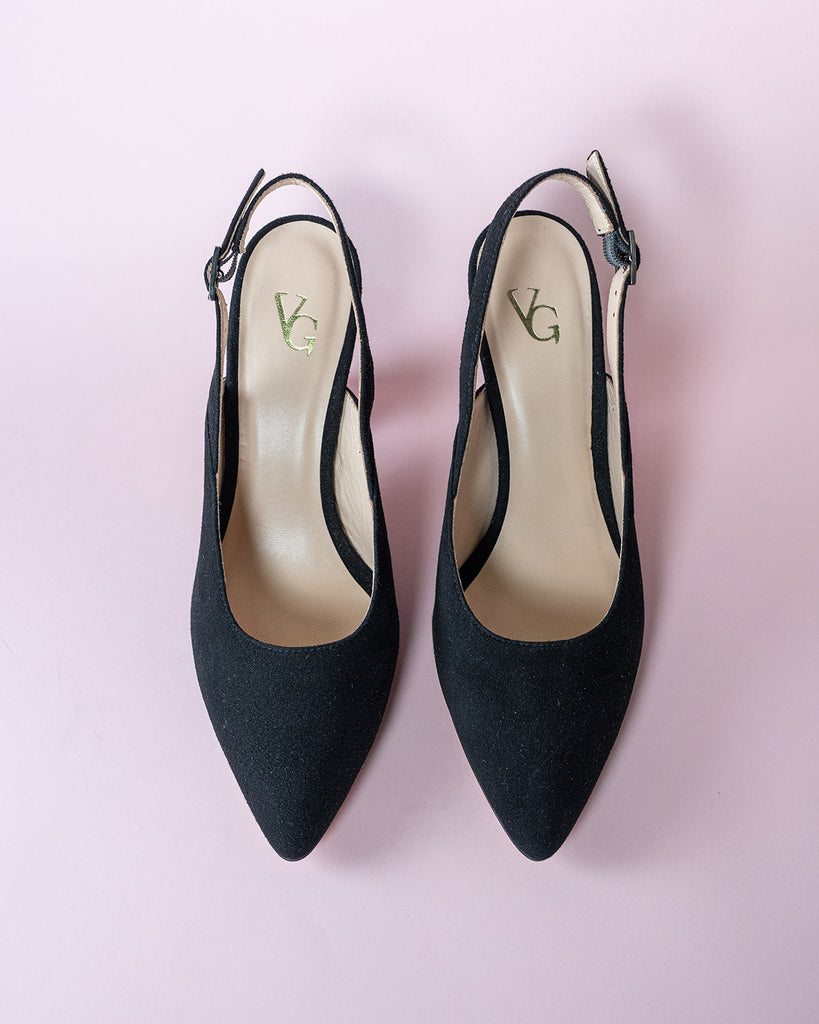 Slingback Houra - Nero