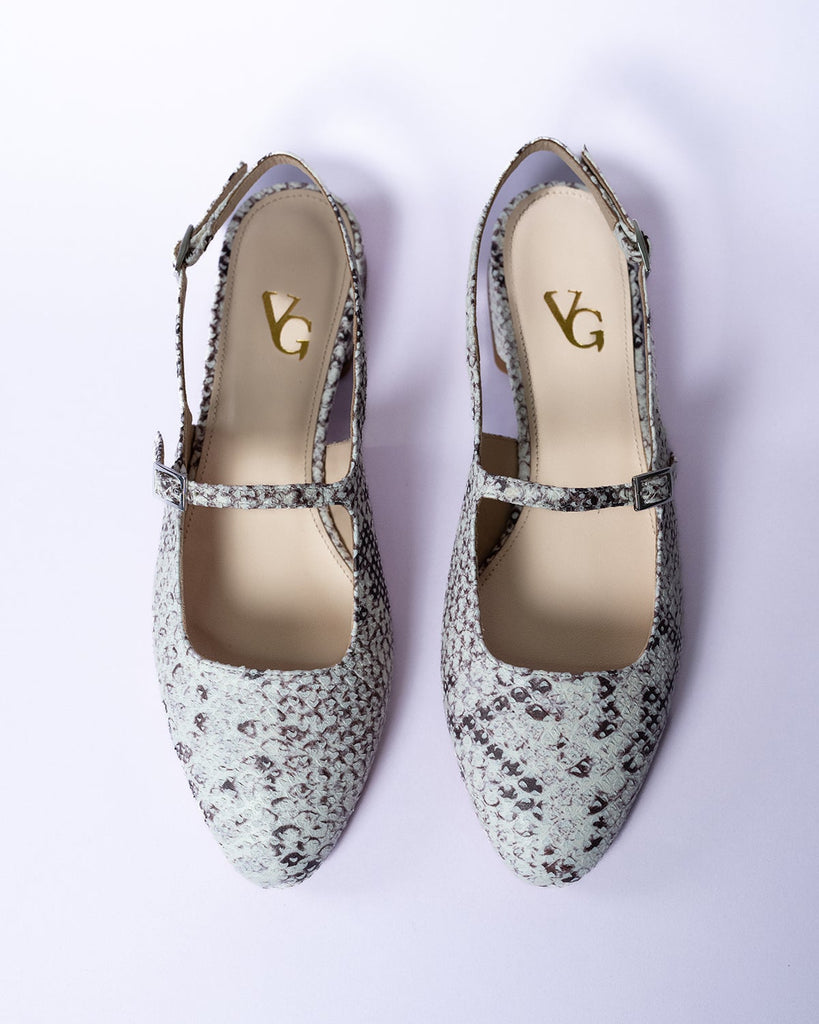 Slingback Allure - Pitone