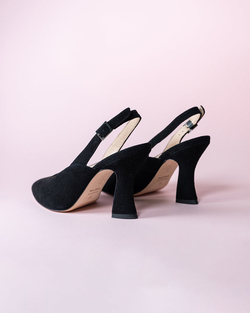 Slingback Houra - Nero