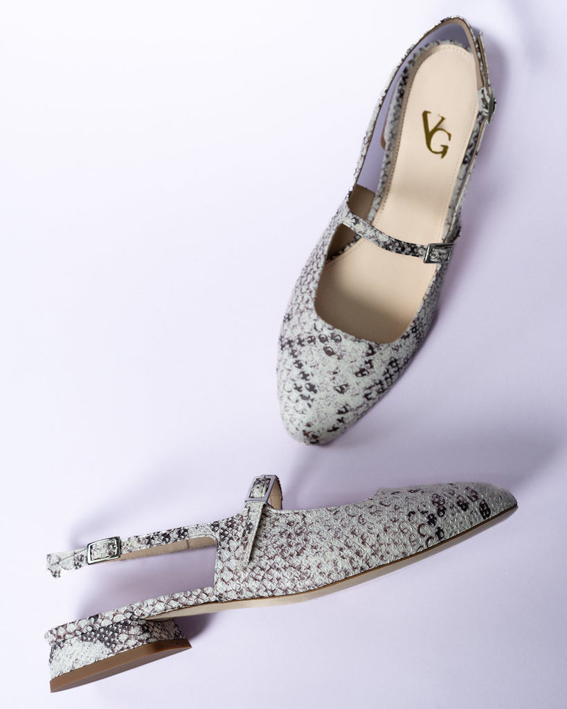 Slingback Allure - Pitone