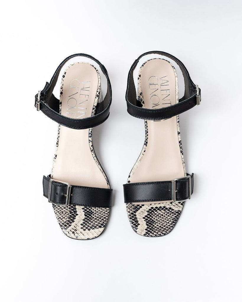 Buckle Sandal - Nero