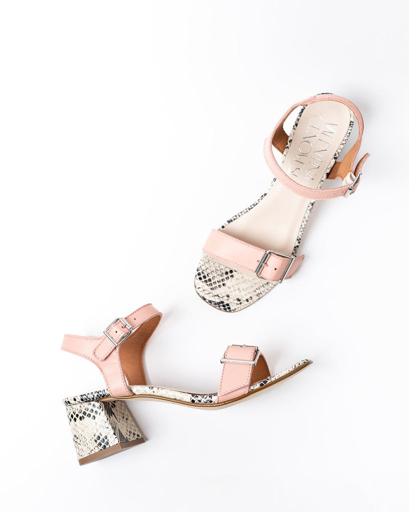 Buckle Sandal - Rosa Cipria