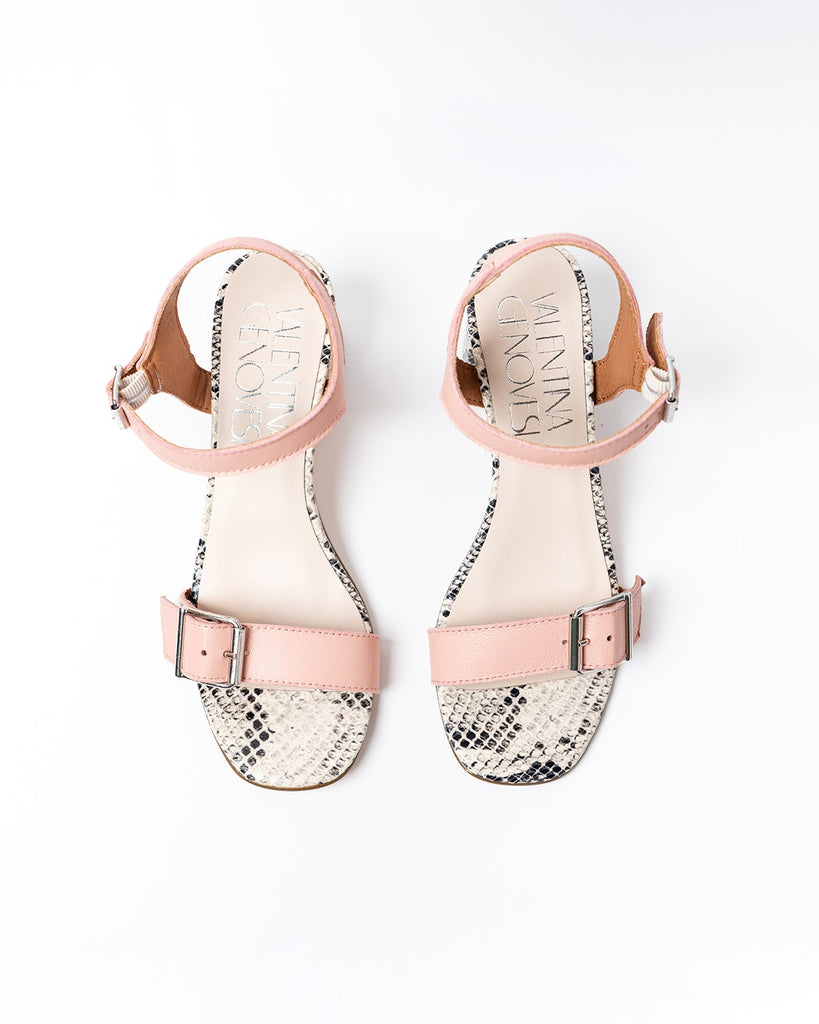 Buckle Sandal - Rosa Cipria