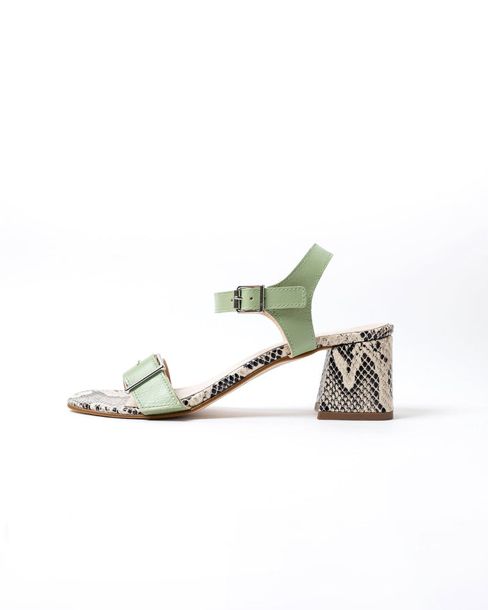 Buckle Sandal - Verde Salvia