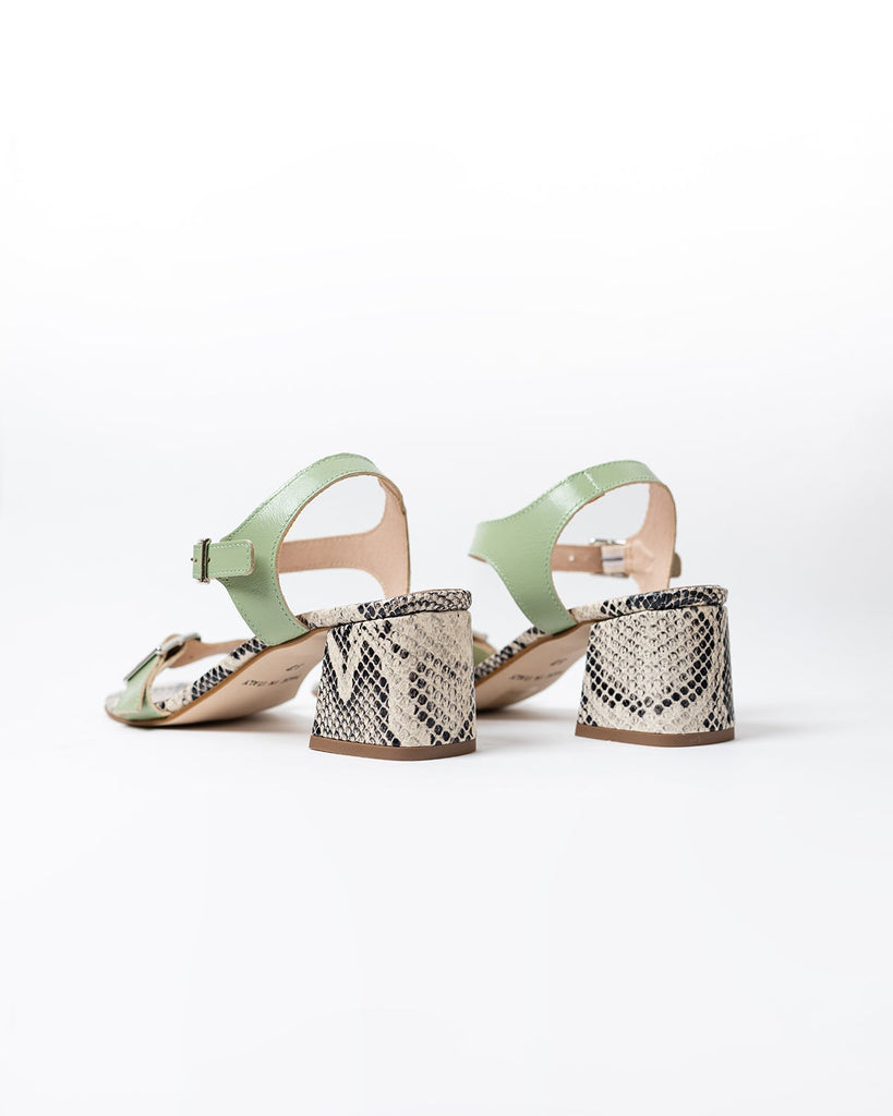 Buckle Sandal - Verde Salvia