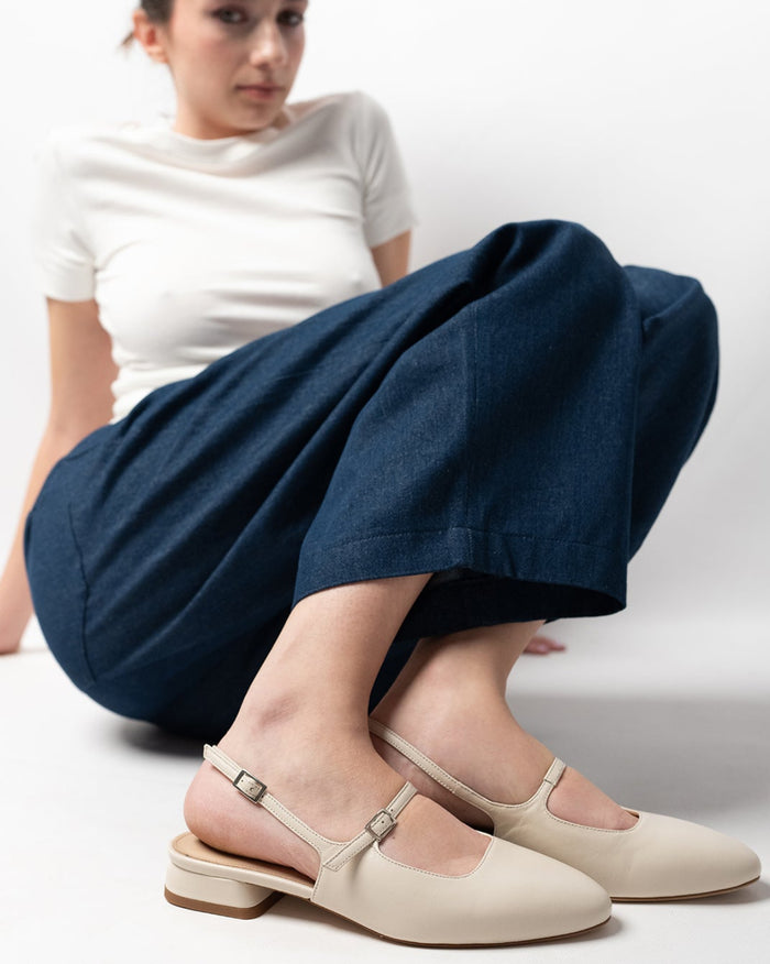 Slingback Allure - Crema