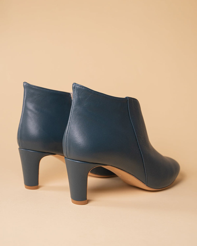 New Mina Booties - Blu Petrolio