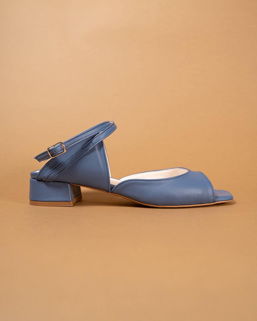 Statement Flat - azzurro denim