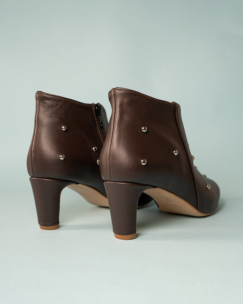 Mina Studs - Cioccolato Fondente