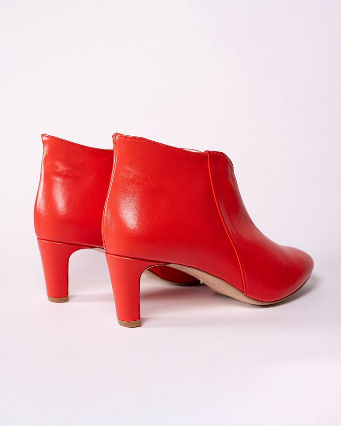 New Mina Booties - Rosso
