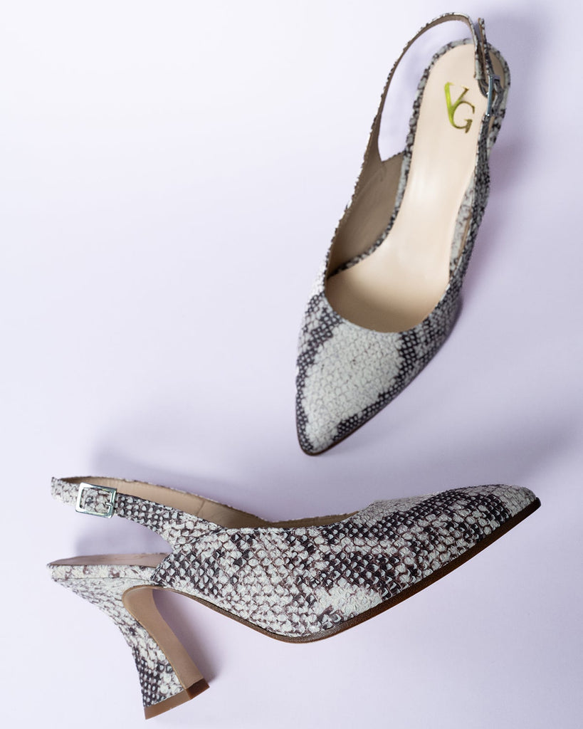 Slingback Houra - Pitone