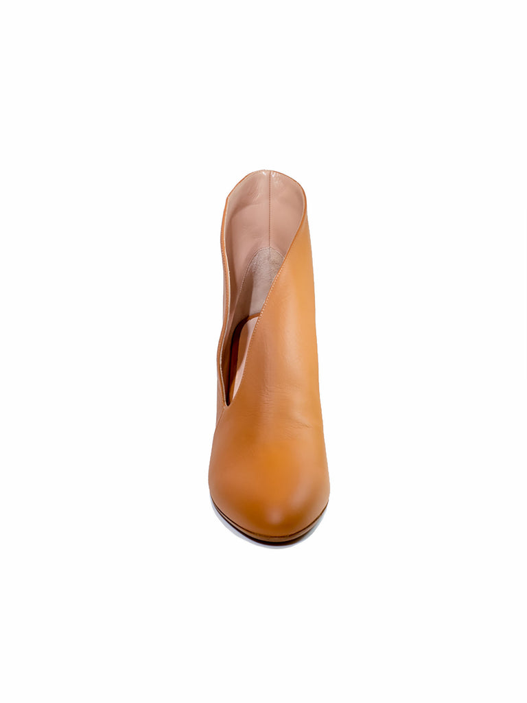 V. Booties - Cuoio